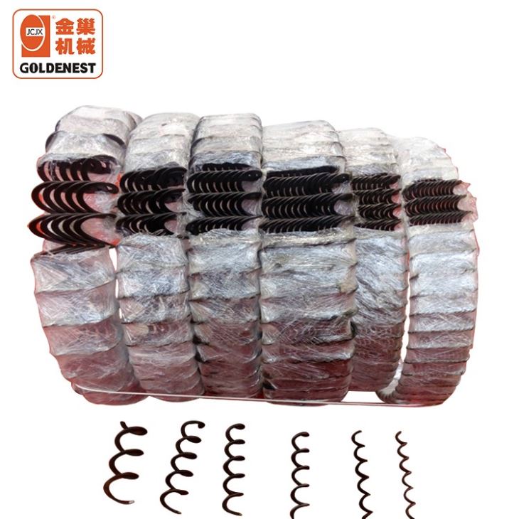 Complete Feeding Delivery System Sprial Feed Auger For Pig Farm